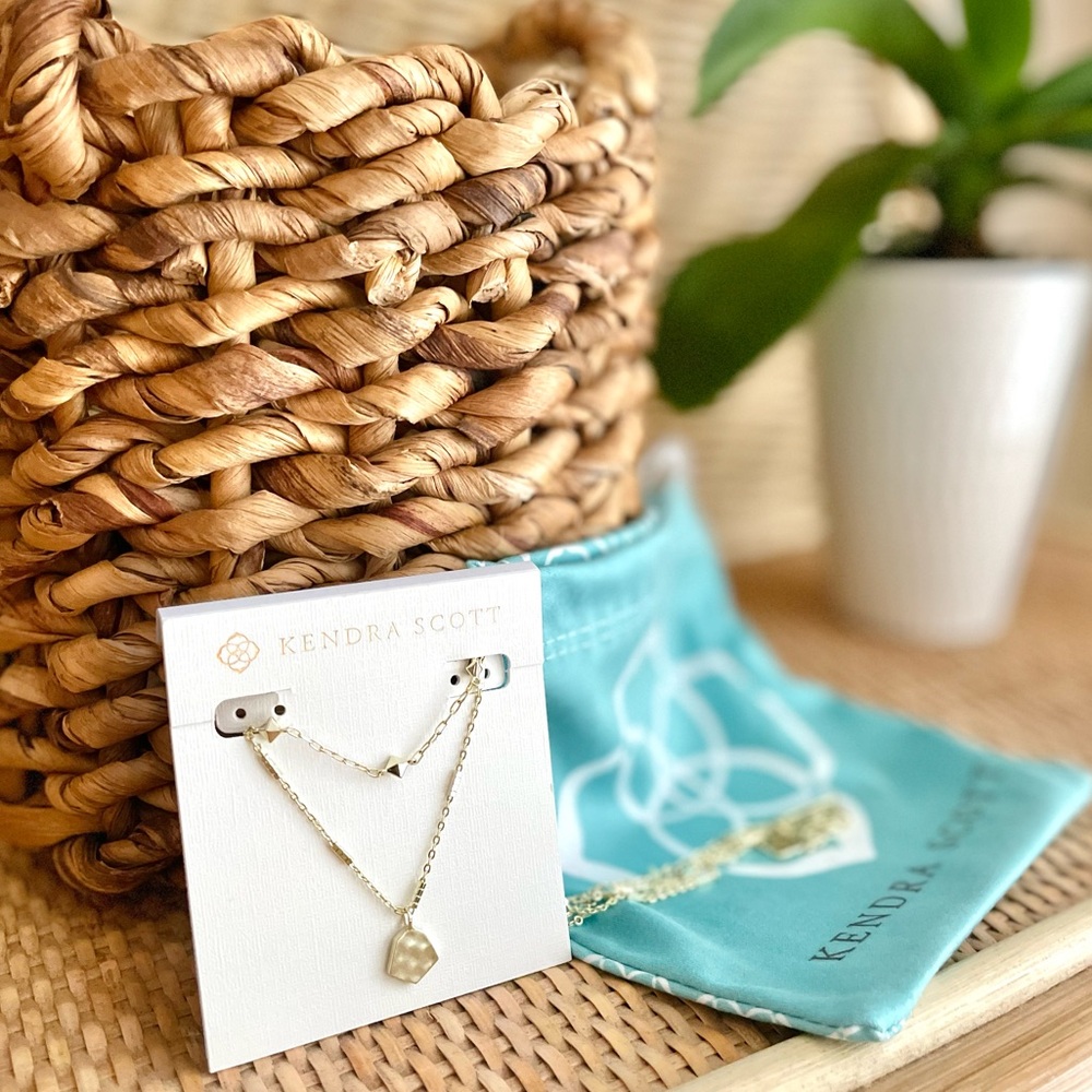 Kendra Scott Clove Gold Layered Necklace